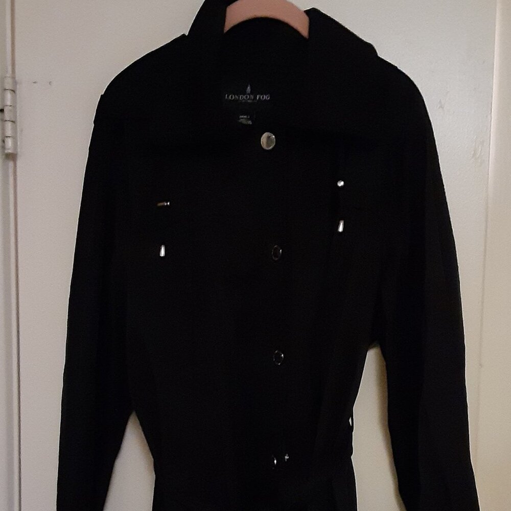London Fog Rain Coat With Hood 2X